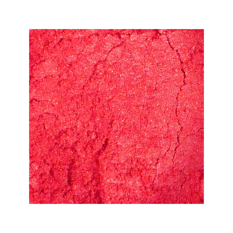 Pigment prah za efekt smole, 3 g - malina s efektom sedefa