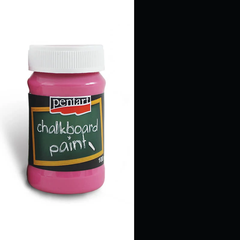 Pentart boja za ploču, 100 ml - metalik crna