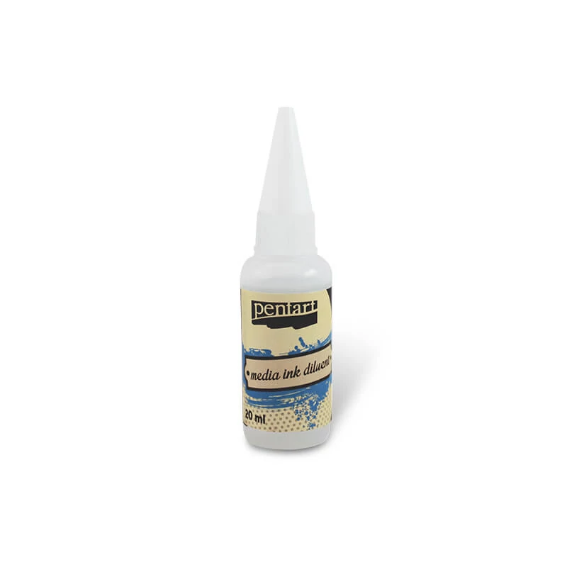 Pentart Media tinta, tinta boja, 20 ml - razrjeđivač