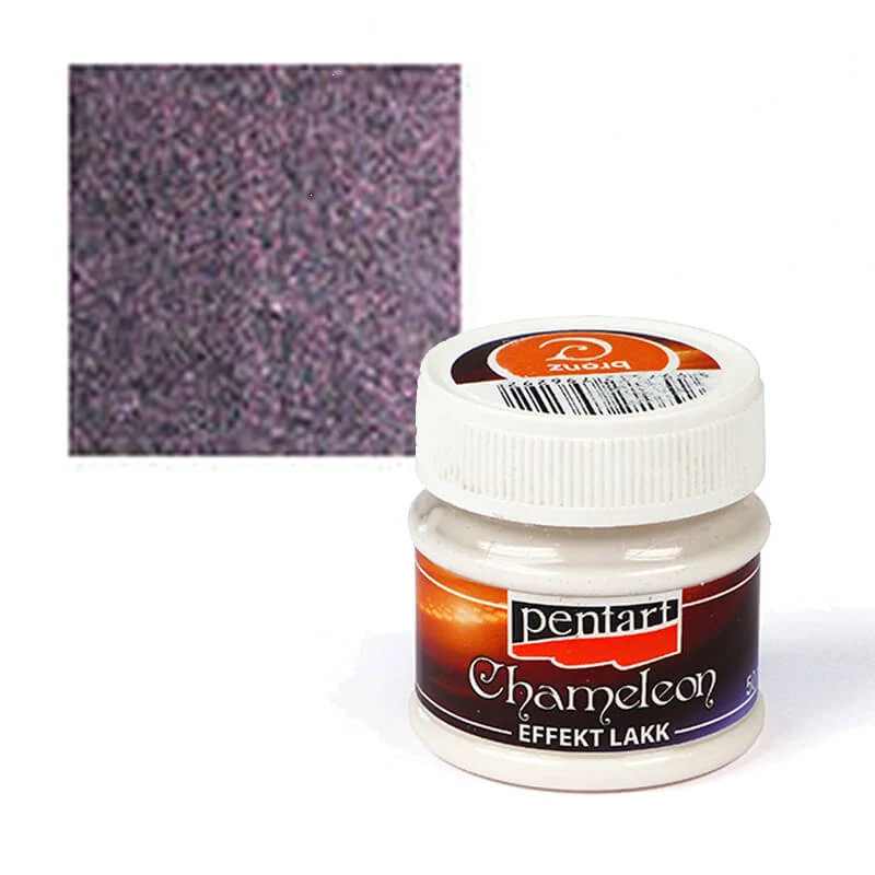 Pentart kameleon efekt lak, 50 ml - bronca