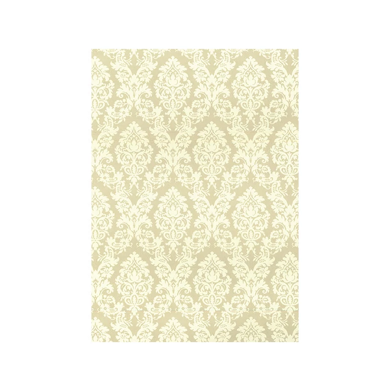 Tassotti decoupage papir - brokat, bež