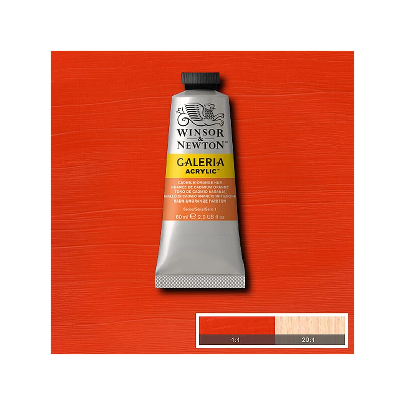 Winsor&Newton Galeria akrilna boja, 60 ml - 090, cadmium orange hue