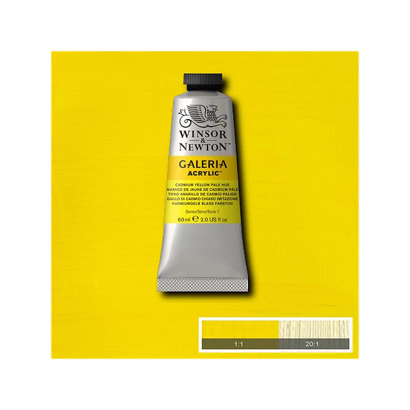Winsor&Newton Galeria akrilna boja, 60 ml - 114, cadmium yellow pale hue