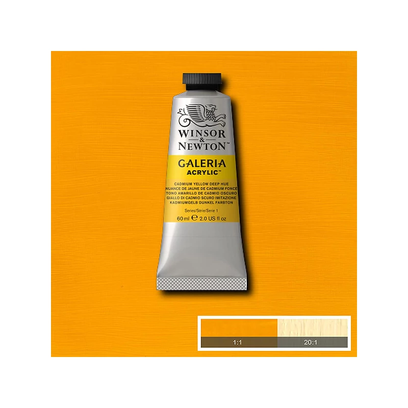 Winsor&Newton Galeria akrilna boja, 60 ml - 115, cadmium yellow deep hue