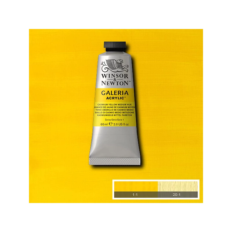 Winsor&Newton Galeria akrilna boja, 60 ml - 120, cadmium yellow medium hue