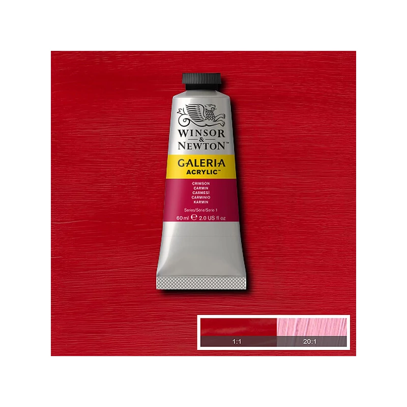 Winsor&Newton Galeria akrilna boja, 60 ml - 203, crimson