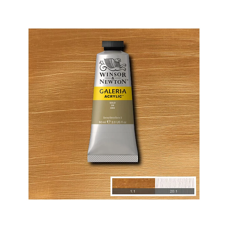 Winsor&Newton Galeria akrilna boja, 60 ml - 283, gold