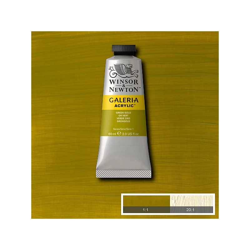 Winsor&Newton Galeria akrilna boja, 60 ml - 294, green gold
