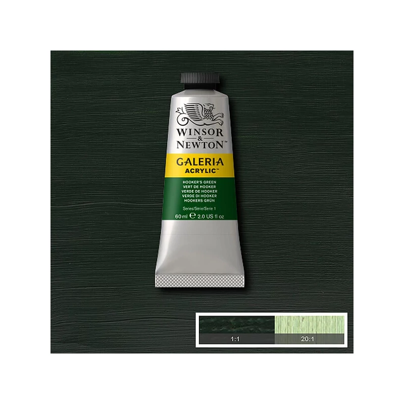 Winsor&Newton Galeria akrilna boja, 60 ml - 311, hookers' green