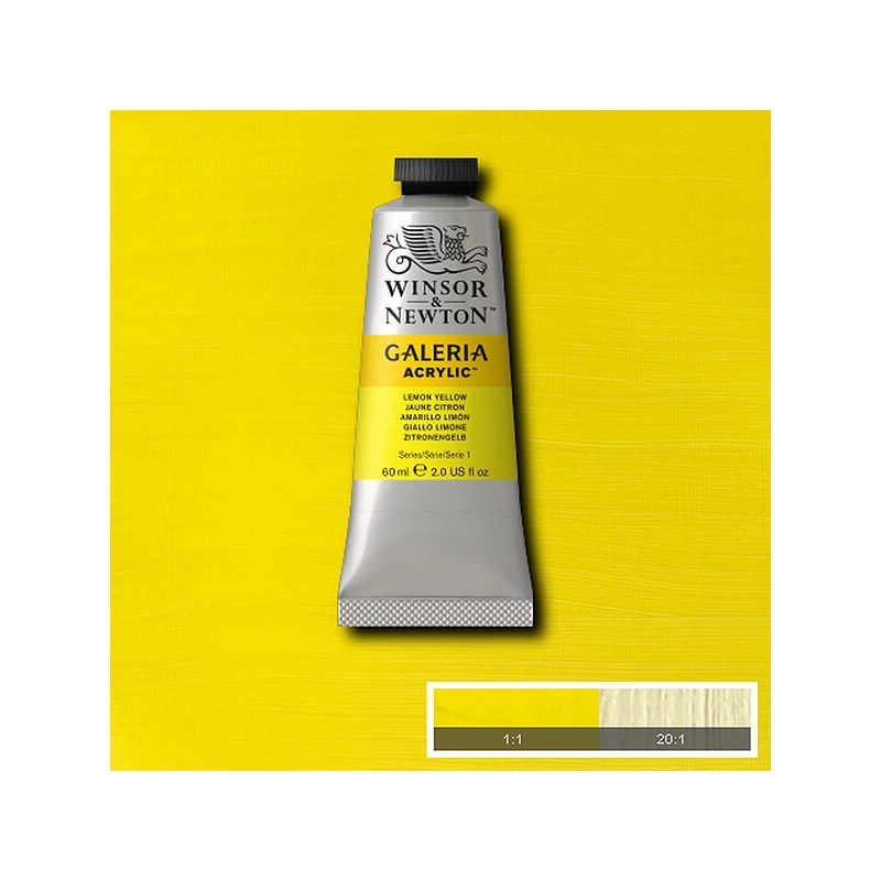 Winsor&Newton Galeria akrilna boja, 60 ml - 346, lemon yellow