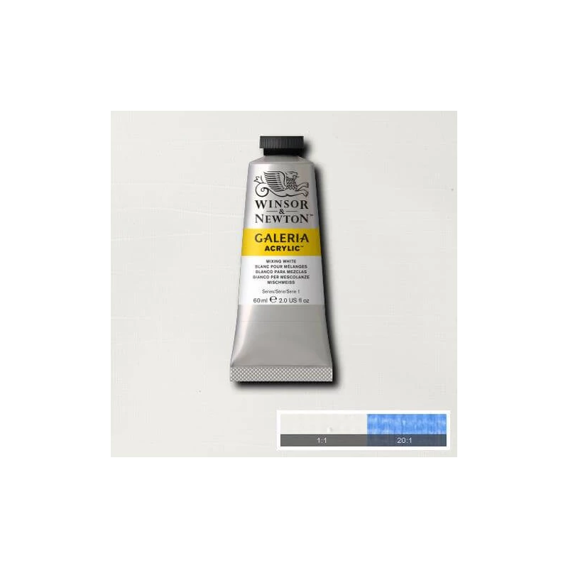 Winsor&Newton Galeria akrilna boja, 60 ml - 415, mixing white