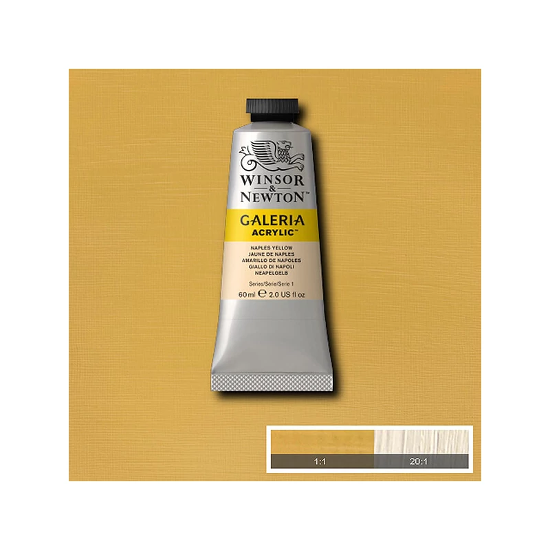 Winsor&Newton Galeria akrilna boja, 60 ml - 422, naples yellow