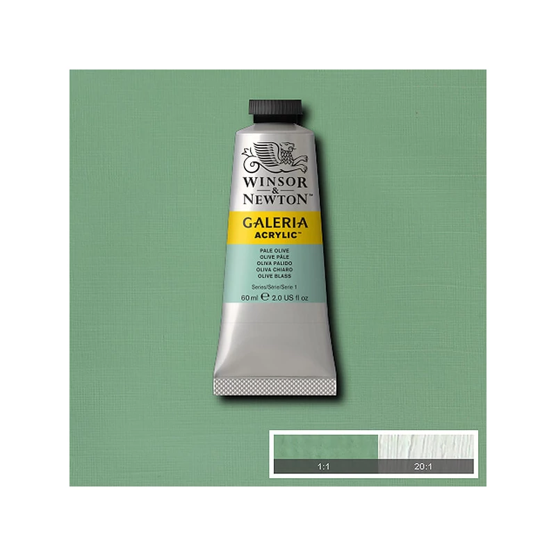 Winsor&Newton Galeria akrilna boja, 60 ml - 435, pale olive