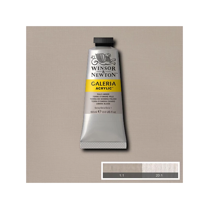Winsor&Newton Galeria akrilna boja, 60 ml - 438, pale umber