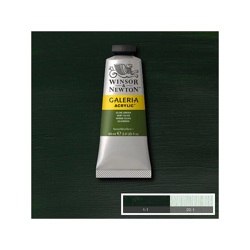 Winsor&Newton Galeria akrilna boja, 60 ml - 447, olive green