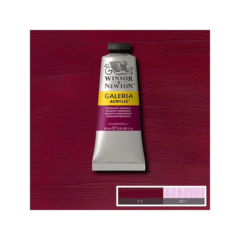 Winsor&Newton Galeria akrilna boja, 60 ml - 488, permanent magenta
