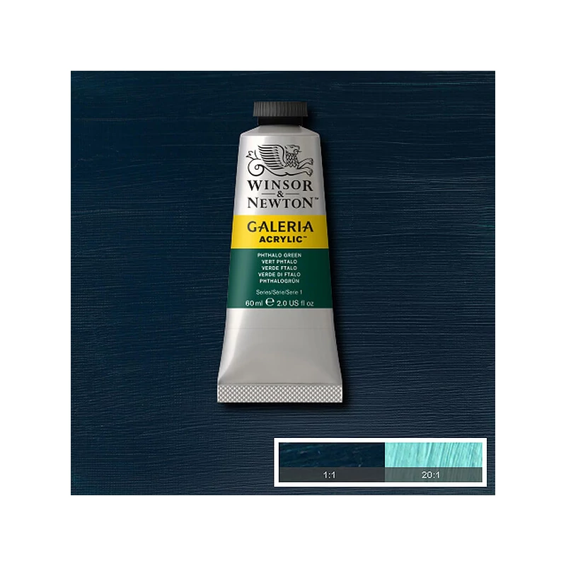 Winsor&Newton Galeria akrilna boja, 60 ml - 522, phthalo green