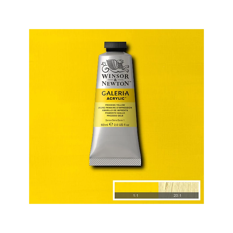 Winsor&Newton Galeria akrilna boja, 60 ml - 537, process yellow