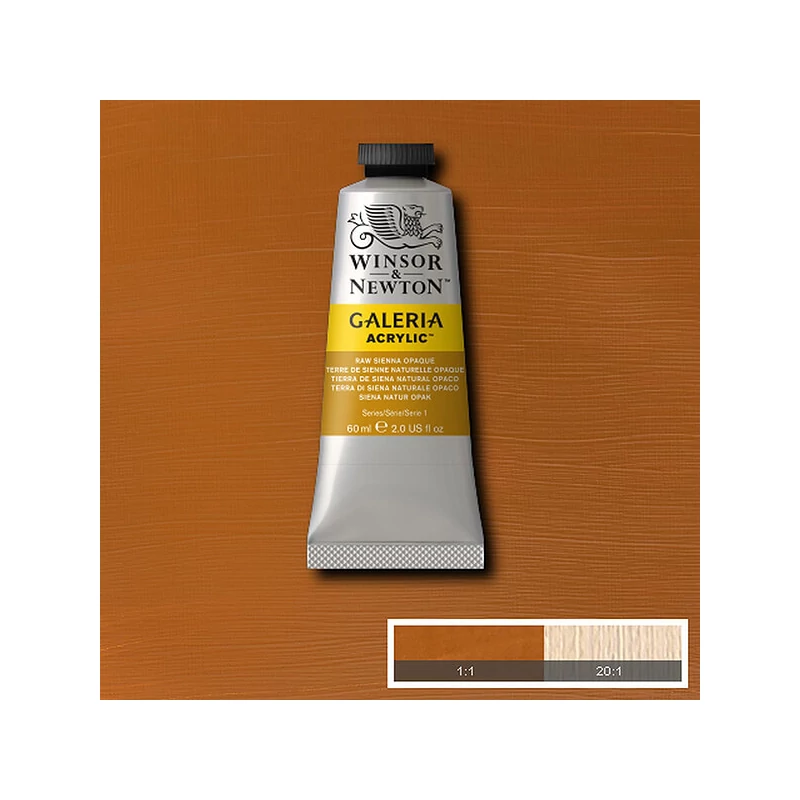 Winsor&Newton Galeria akrilna boja, 60 ml - 553, raw sienna opaque
