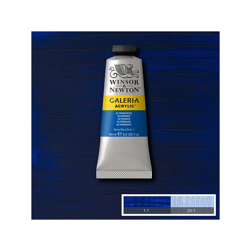 Winsor&Newton Galeria akrilna boja, 60 ml - 660, ultramarine