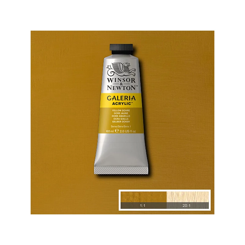 Winsor&Newton Galeria akrilna boja, 60 ml - 744, yellow ochre