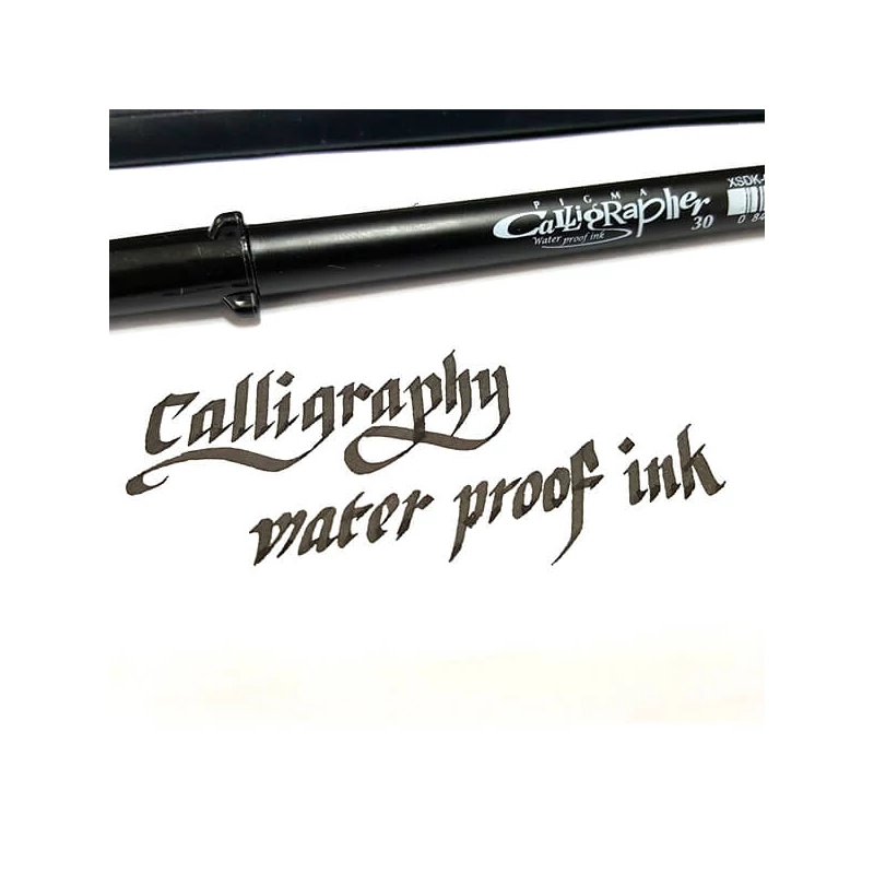 Flomaster Sakura Pigma Calligrapher, 30 - crni