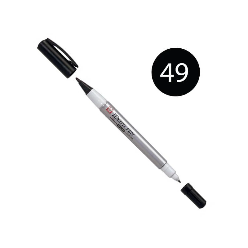Sakura IDenti Pen dvostrani alkoholni flomaster- black