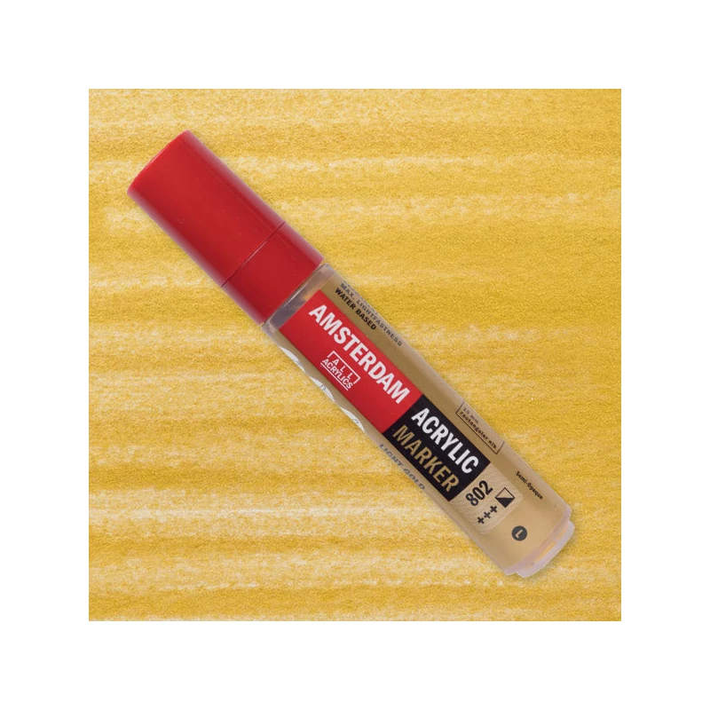 Talens Amsterdam akril filctoll, L, 802 - light gold
