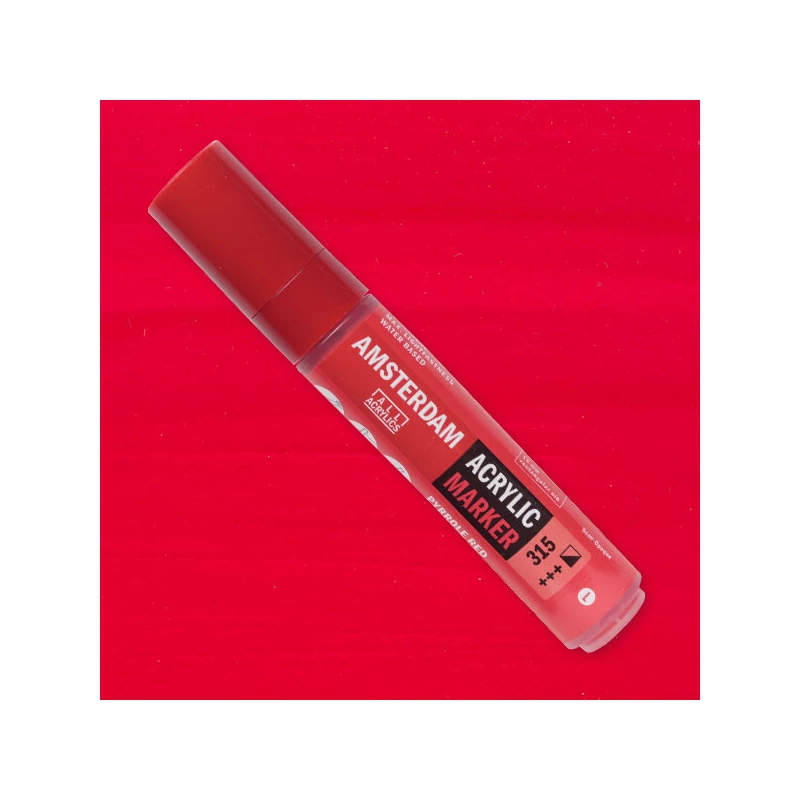 Talens Amsterdam akril filctoll, L, 315 - pyrrole red