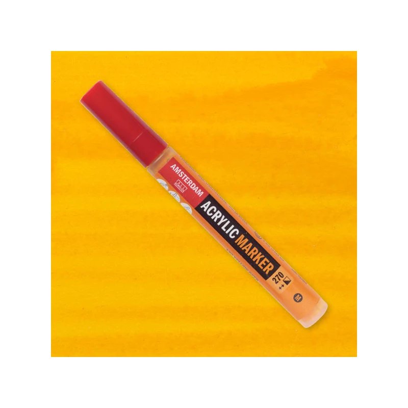 Talens Amsterdam akril filctoll, M, 270 - azo yellow deep