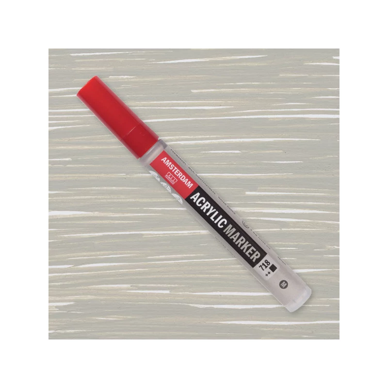 Talens Amsterdam akril filctoll, M, 718 - warm grey