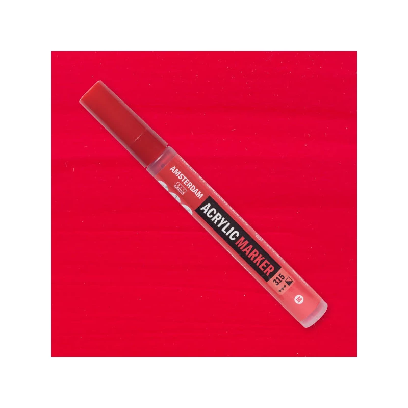 Talens Amsterdam akril filctoll, M, 315 - pyrrole red