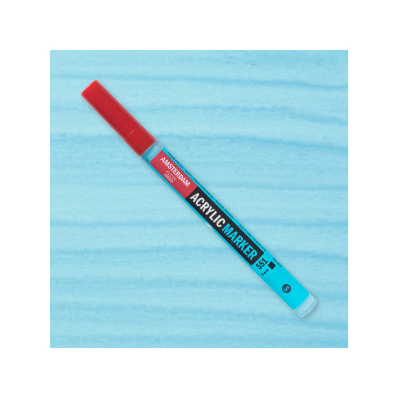 Talens Amsterdam akril filctoll, S, 551 - sky blue light