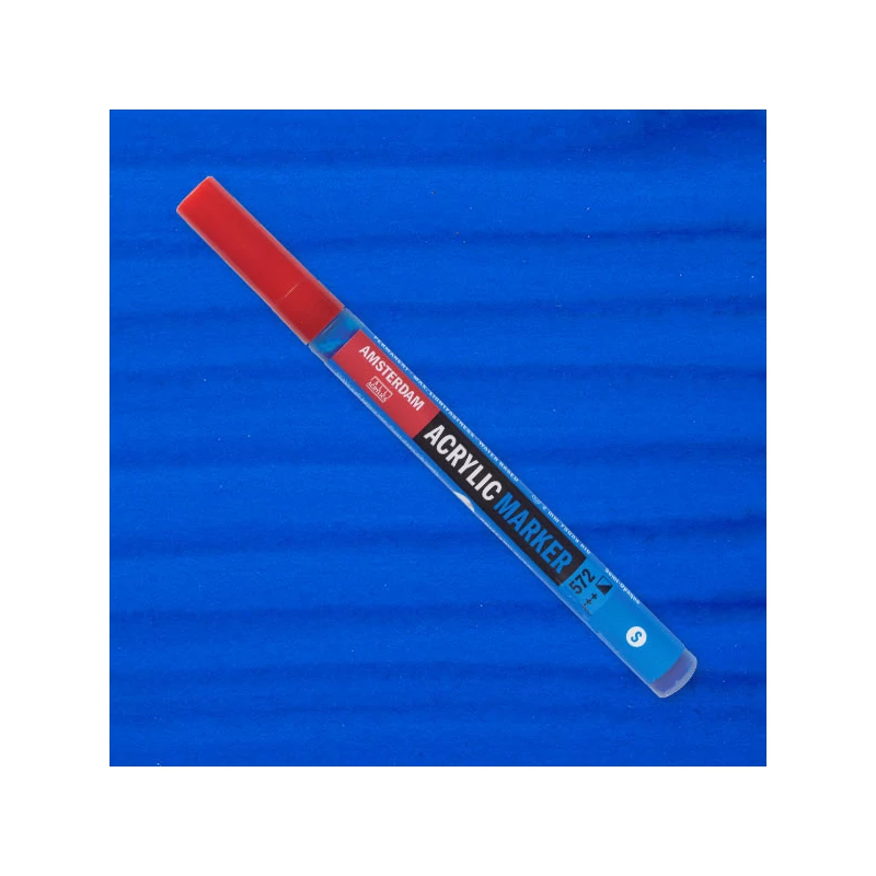 Talens Amsterdam akril filctoll, S, 572 - primary cyan