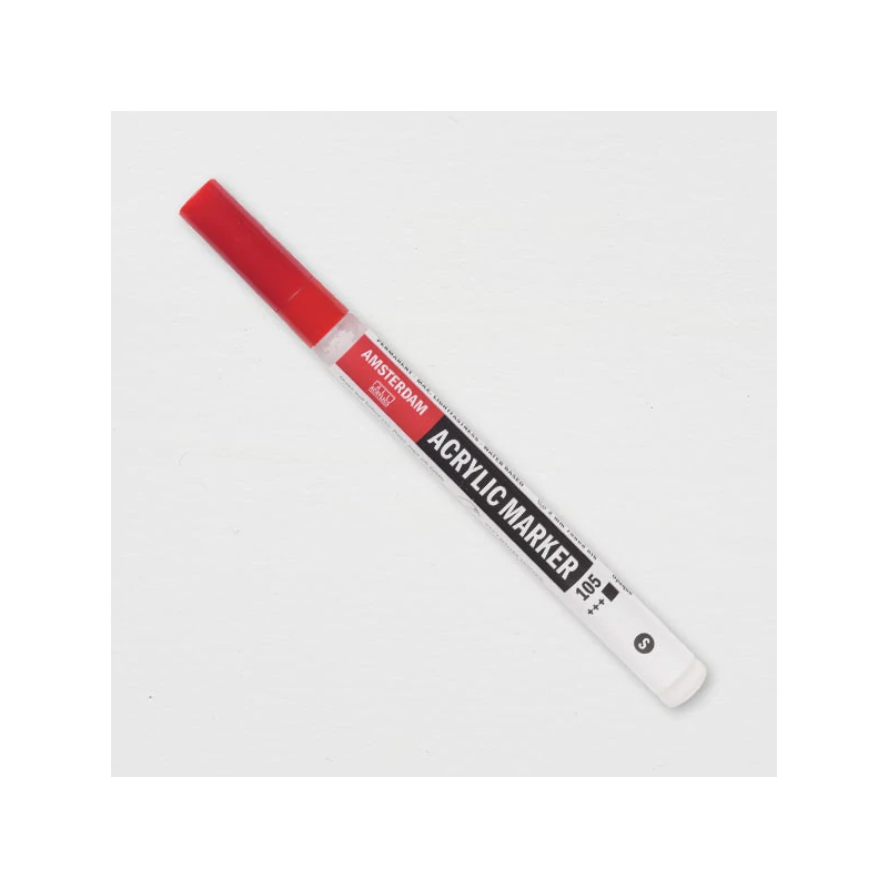 Talens Amsterdam akril filctoll, S, 105 - titanium white