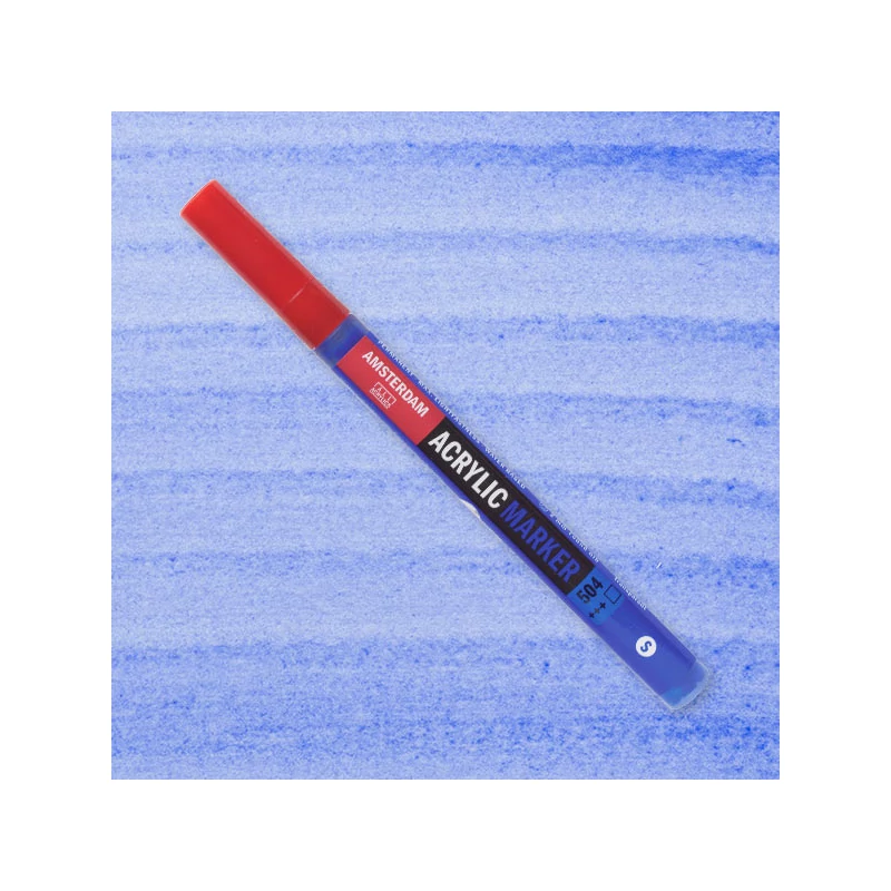 Talens Amsterdam akril filctoll, S, 504 - ultramarine
