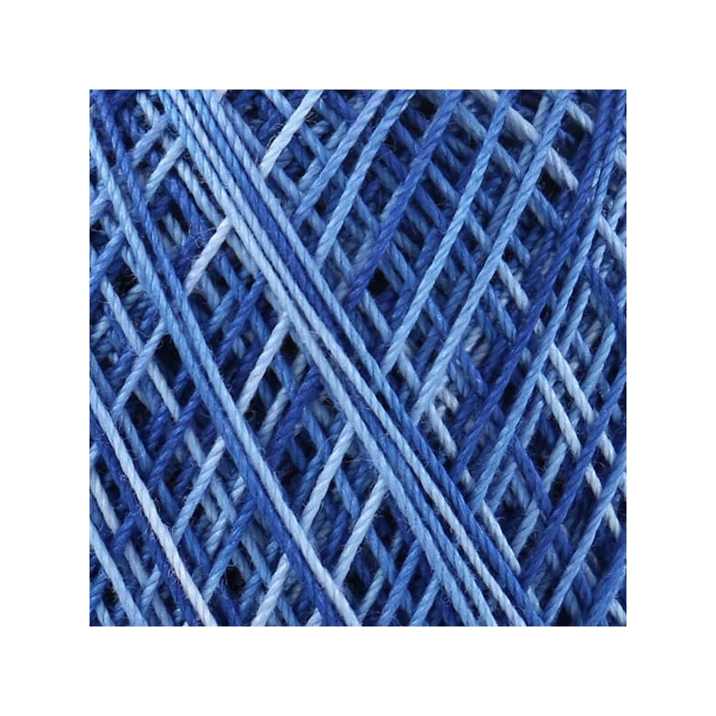 Konac za heklanje, Freccia 12, 50g, Multicolor, 01210 tamnoplavi ombre