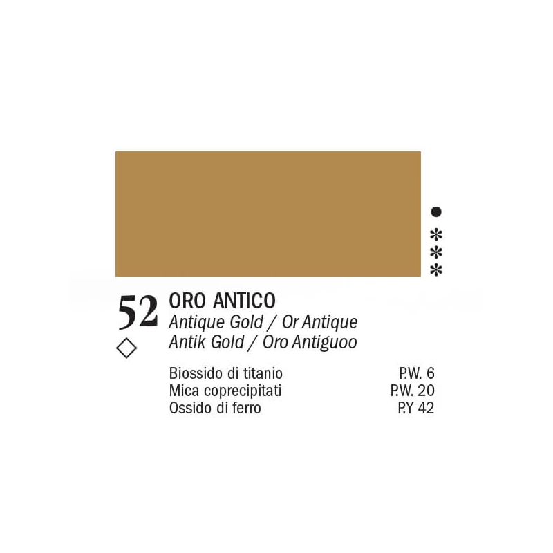 APA Color akrilna boja, 150 ml - 52, antique gold