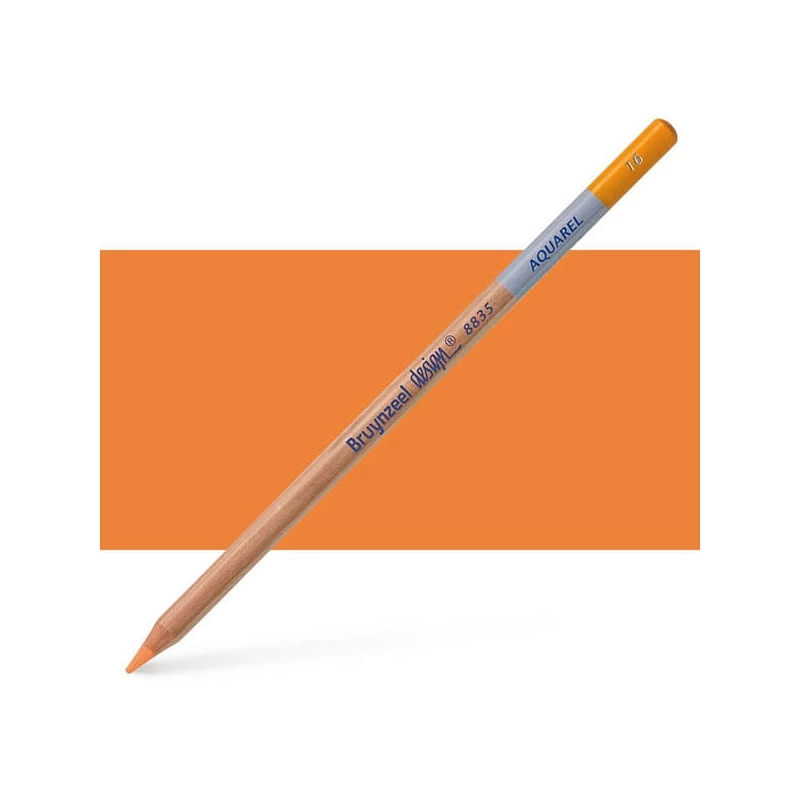 Bruynzeel Design vodena olovka - 15, middle orange