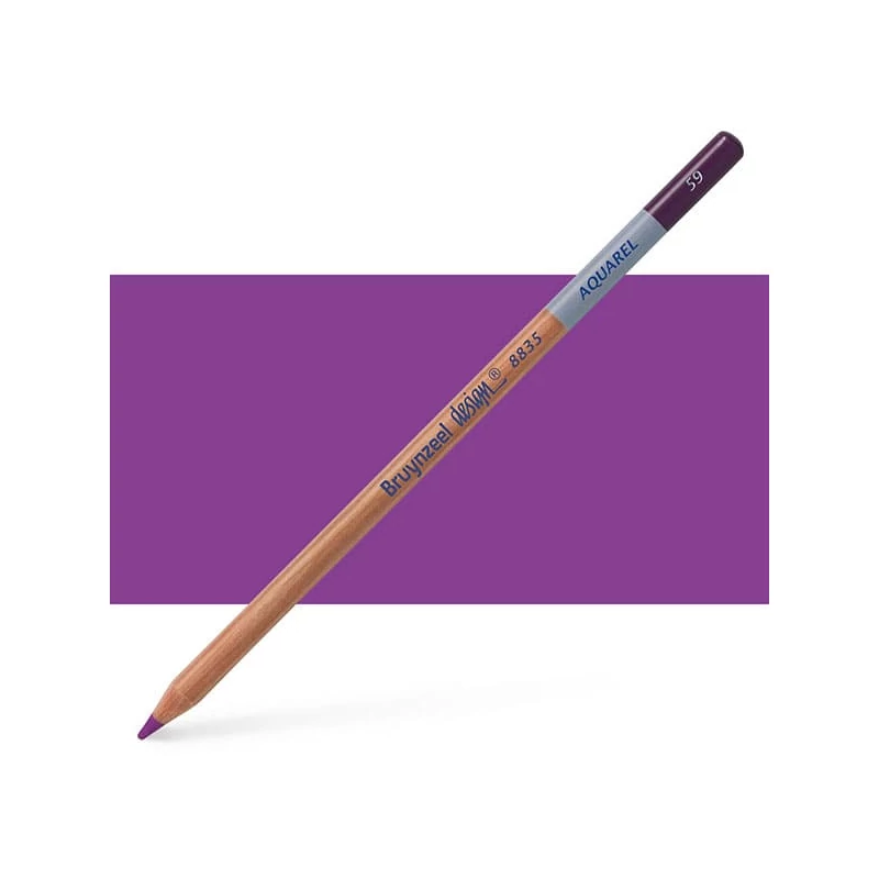Bruynzeel Design vodena olovka - 59, red violet