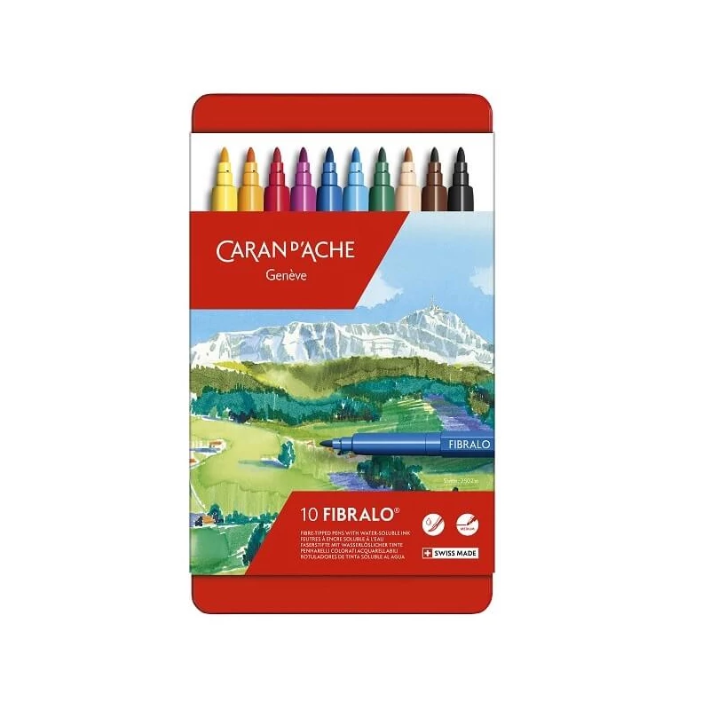 Caran d'Ache Fibralo set flomastera - 10 kom