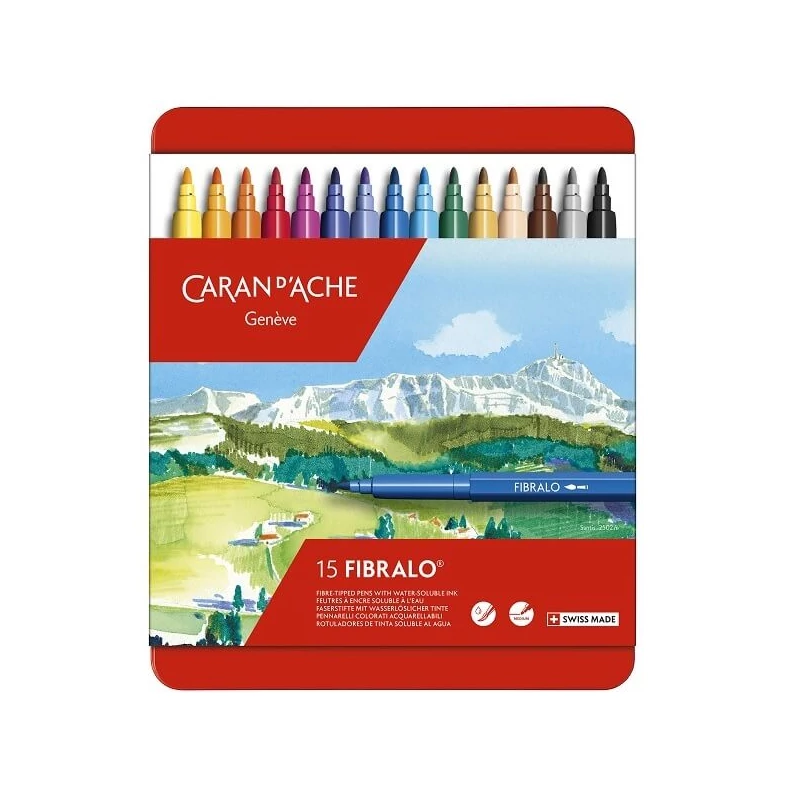 Caran d'Ache Fibralo set flomastera - 15 kom