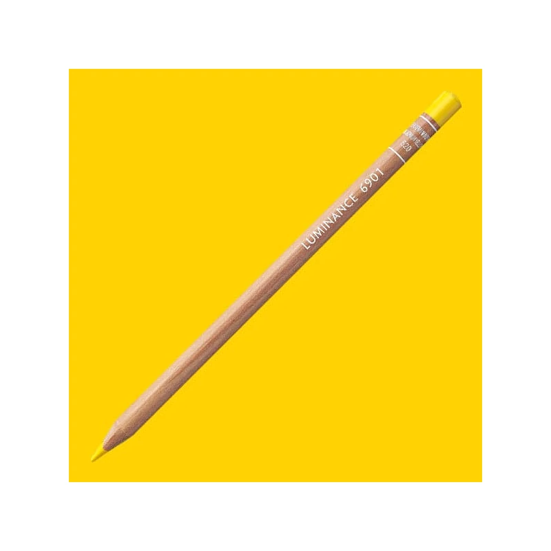 Caran d'Ache Luminance 6901 olovka u boji - 520, medium cadmium yellow (imitation)