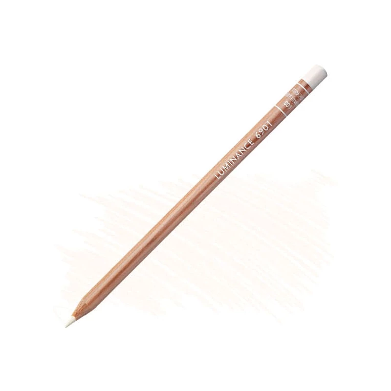 Caran d'Ache Luminance 6901 olovka u boji - 801, buff titanium