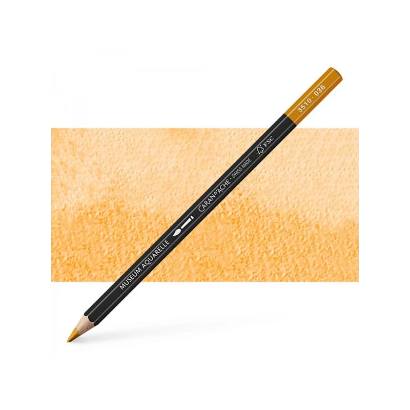 Caran d'Ache Museum akvarel olovka - 036, raw sienna