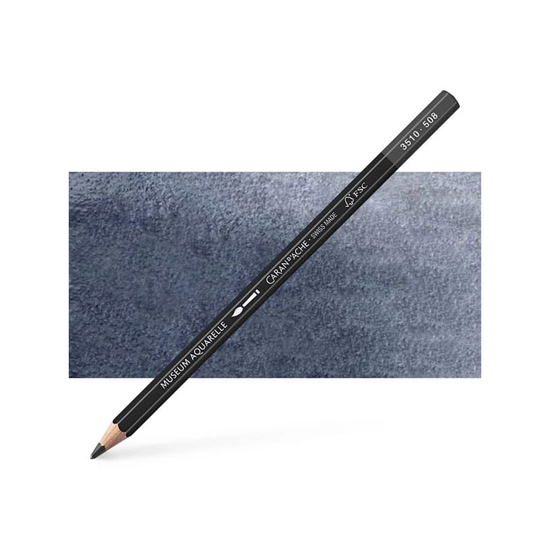 Caran d'Ache Museum akvarel olovka - 508, payne's grey