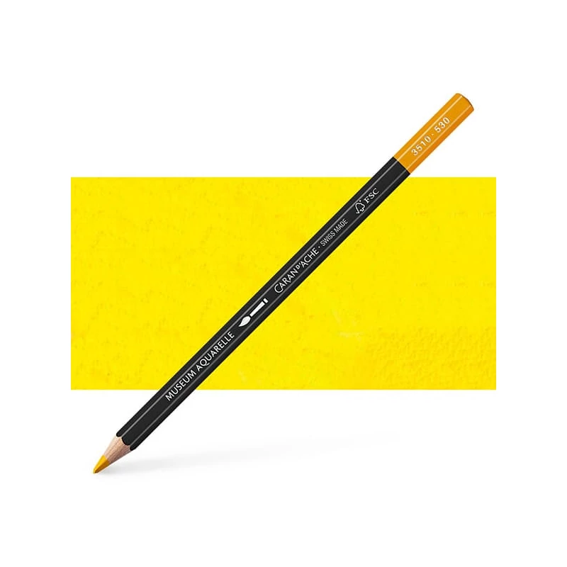Caran d'Ache Museum akvarel olovka - 530, gold cadmium yellow