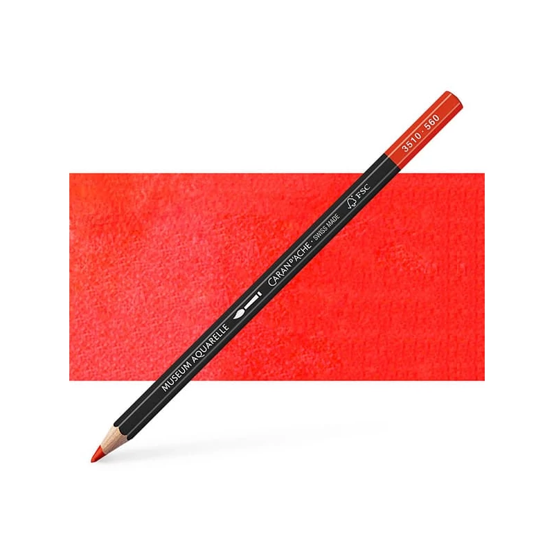 Caran d'Ache Museum akvarel olovka - 560, light cadmium red