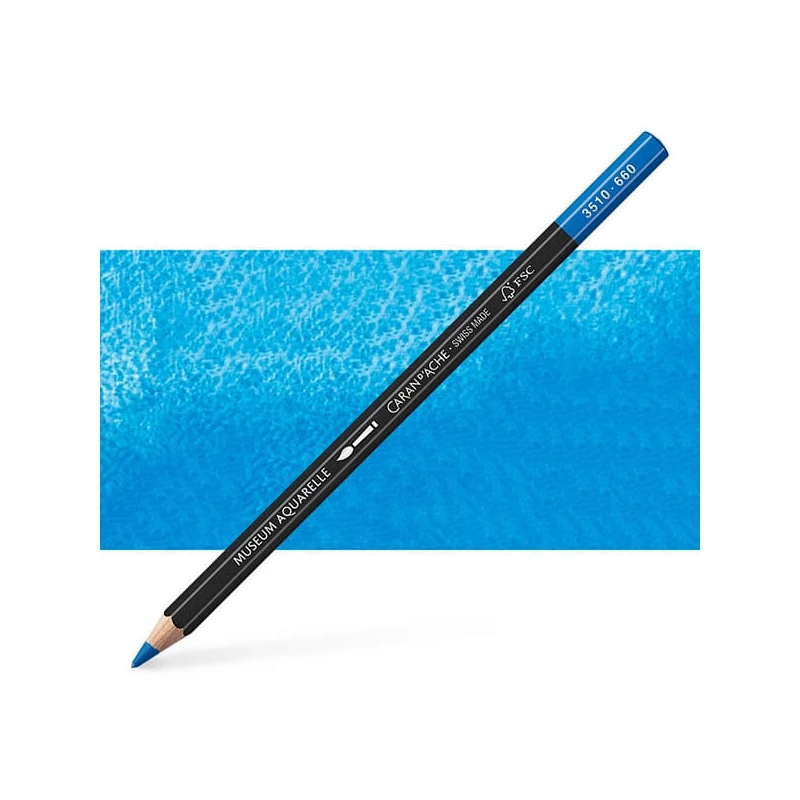 Caran d'Ache Museum akvarel olovka - 660, middle cobalt blue