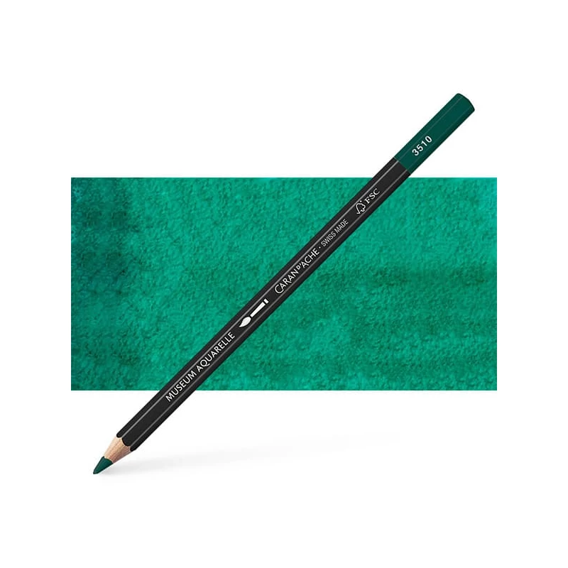 Caran d'Ache Museum akvarel olovka - 710, phthalocyanine green